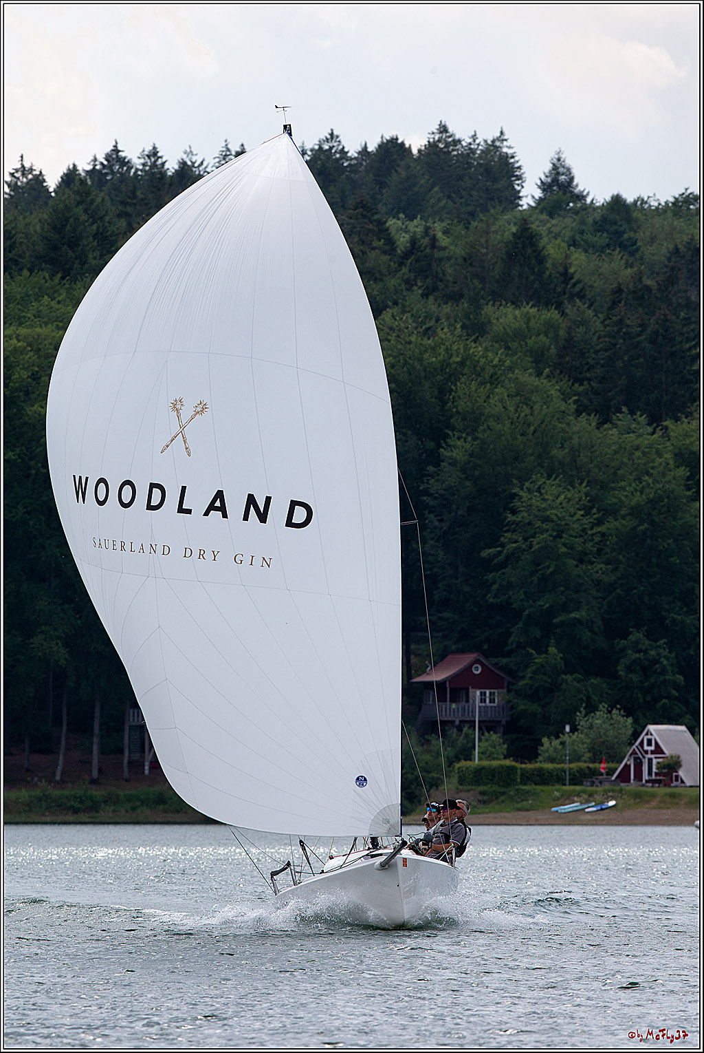 J70 - WOODLAND, 12.06.2021 Segelboot; Segeln; Woodland; Spinnaker; J70; Sorpesee; Sauerland